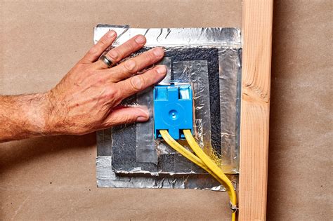 caulking for around electrical boxes|insulate electrical outlets.